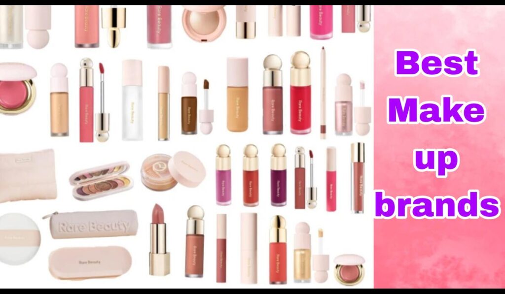 Best Affordable Makeup Brands in 2025 SEO Featured Image Flat lay of affordable makeup products with text "Best Affordable Makeup Brands in 2025"