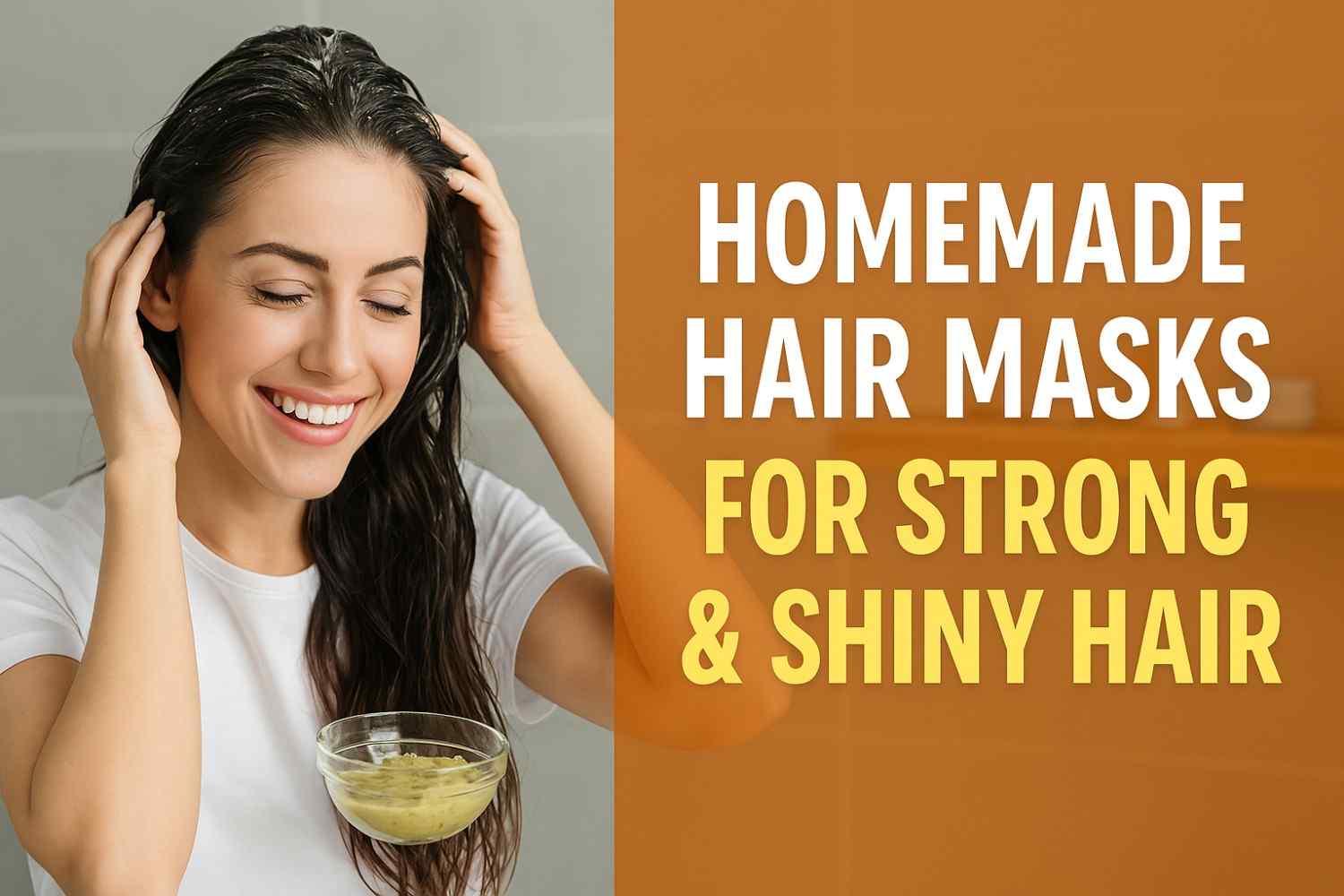 7 Amazing Benefits of Rice Water for Hair Growth (You’ll Love ) 1 Homemade hair masks for strong and shiny hair