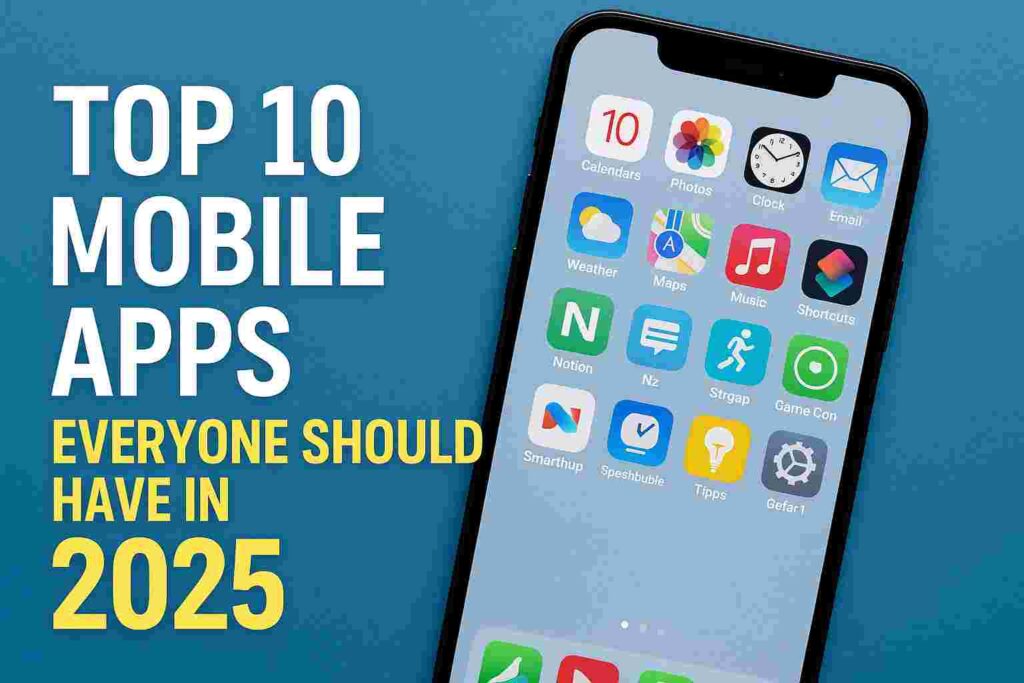 top 10 mobile apps in 2025