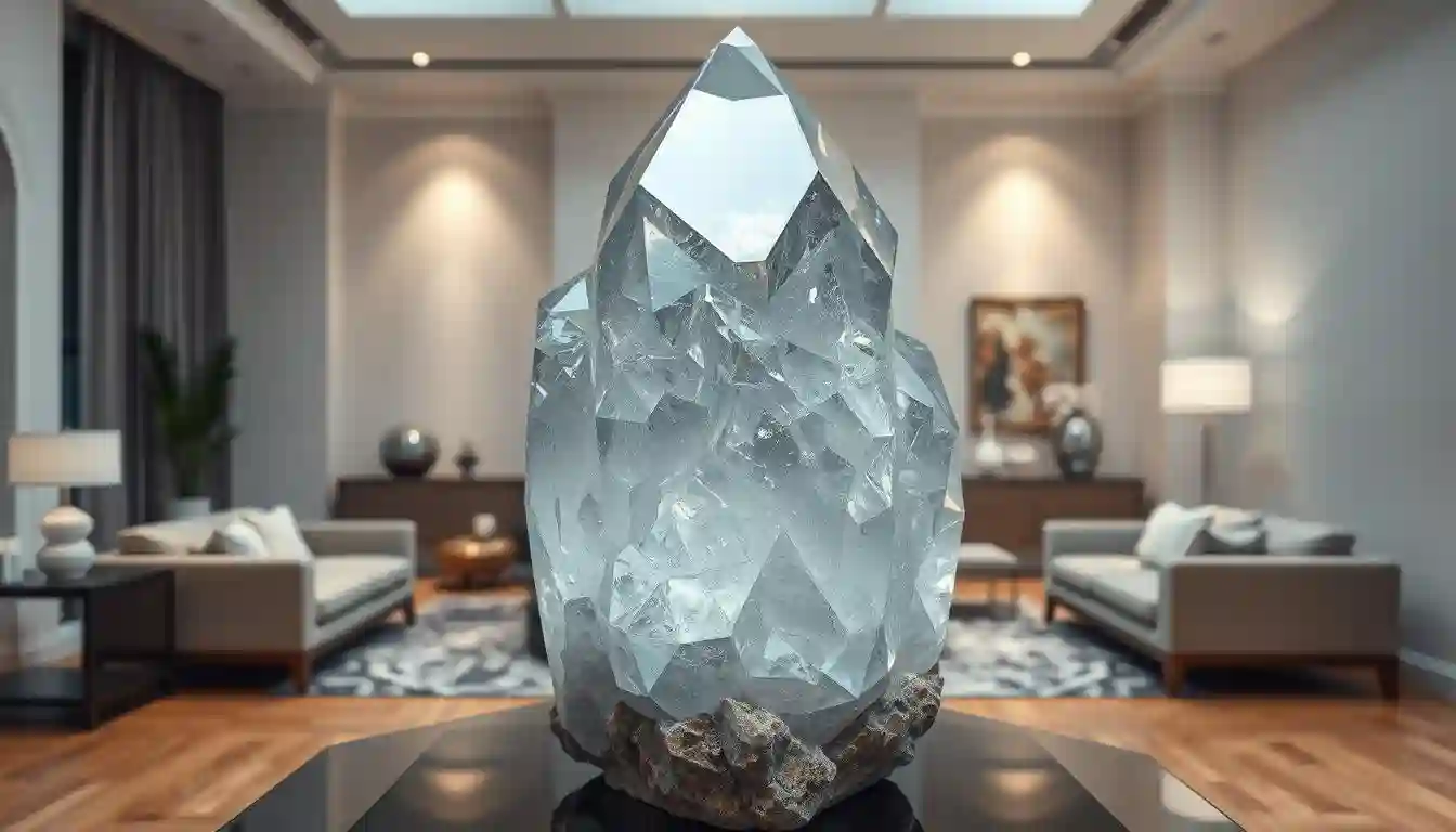 Transform Your Space with Large Crystals for Home
