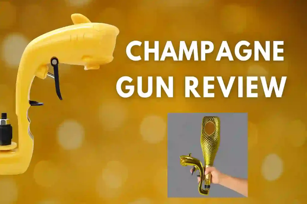 Champagne Gun Review – best party gadget for fun celebrations.