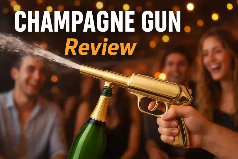 Champagne Gun Review – best party gadget for fun celebrations.