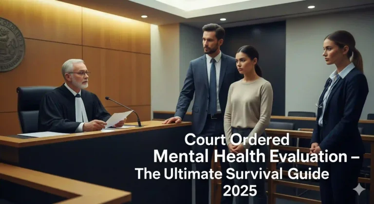 Court ordered mental health evaluation explained in courtroom scene 2025