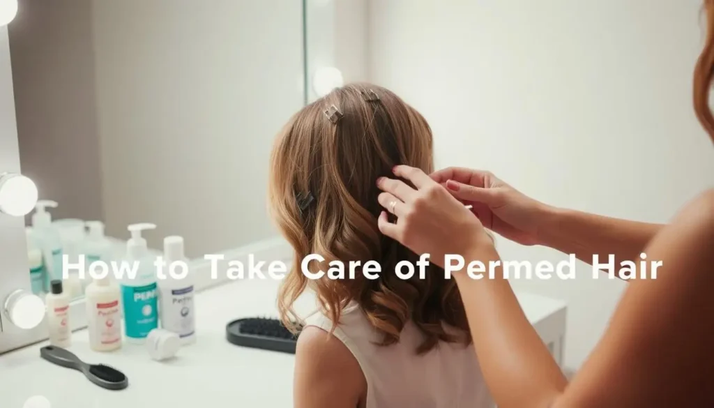how to take care of permed hair: Keeping Your Curls